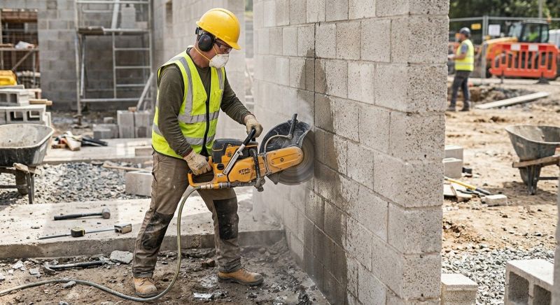 Foundation Wall Cutting in Corpus Christi, TX