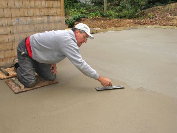 Concrete Slab Finishing